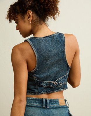 AE Denim Vest