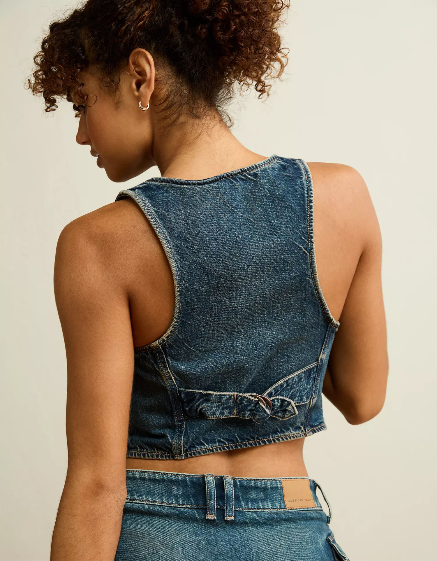 AE Denim Vest - thumbnail 4