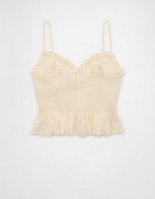 AE Smocked V-Neck Cami