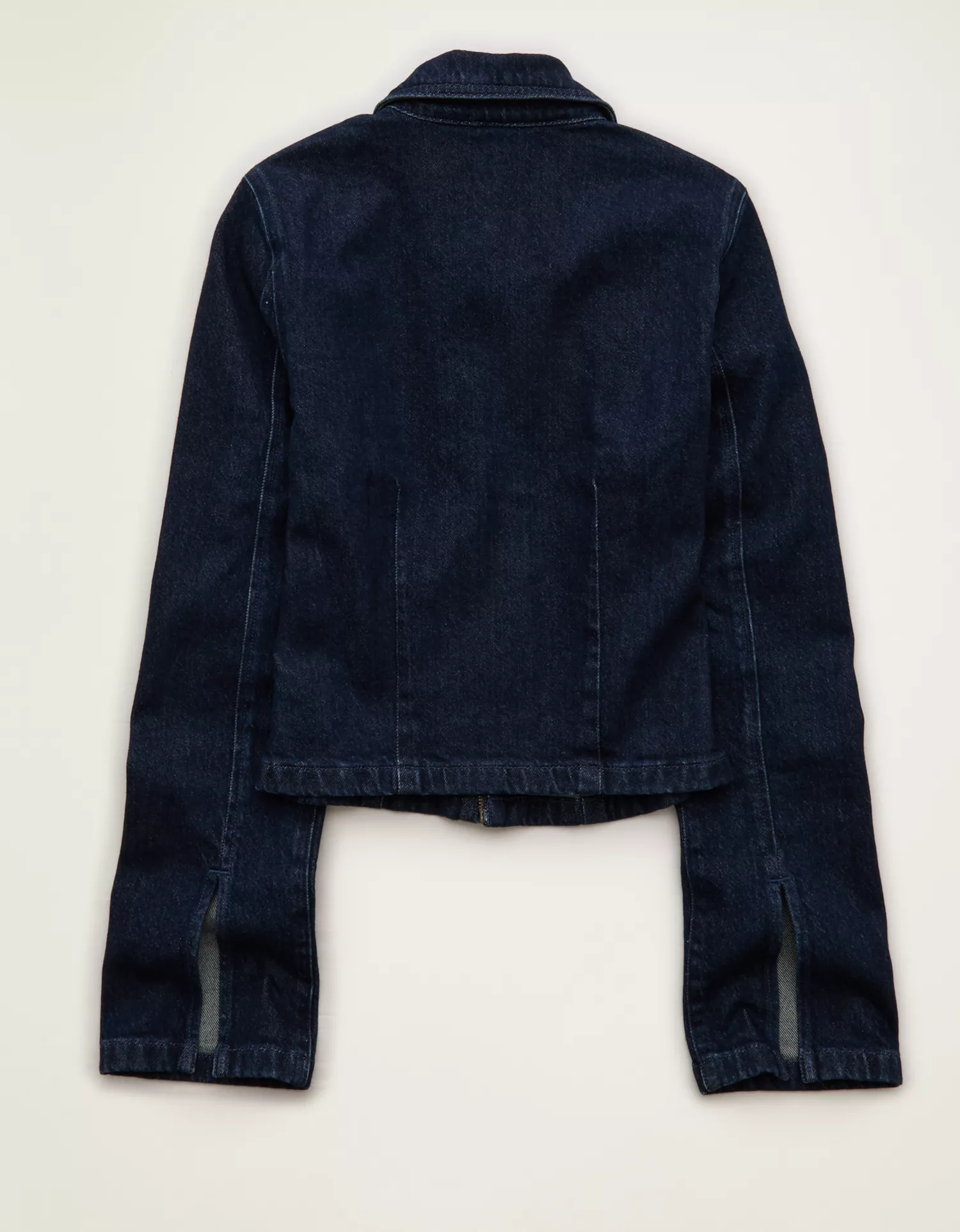 AE Zip-Up Denim Shirt - thumbnail 4