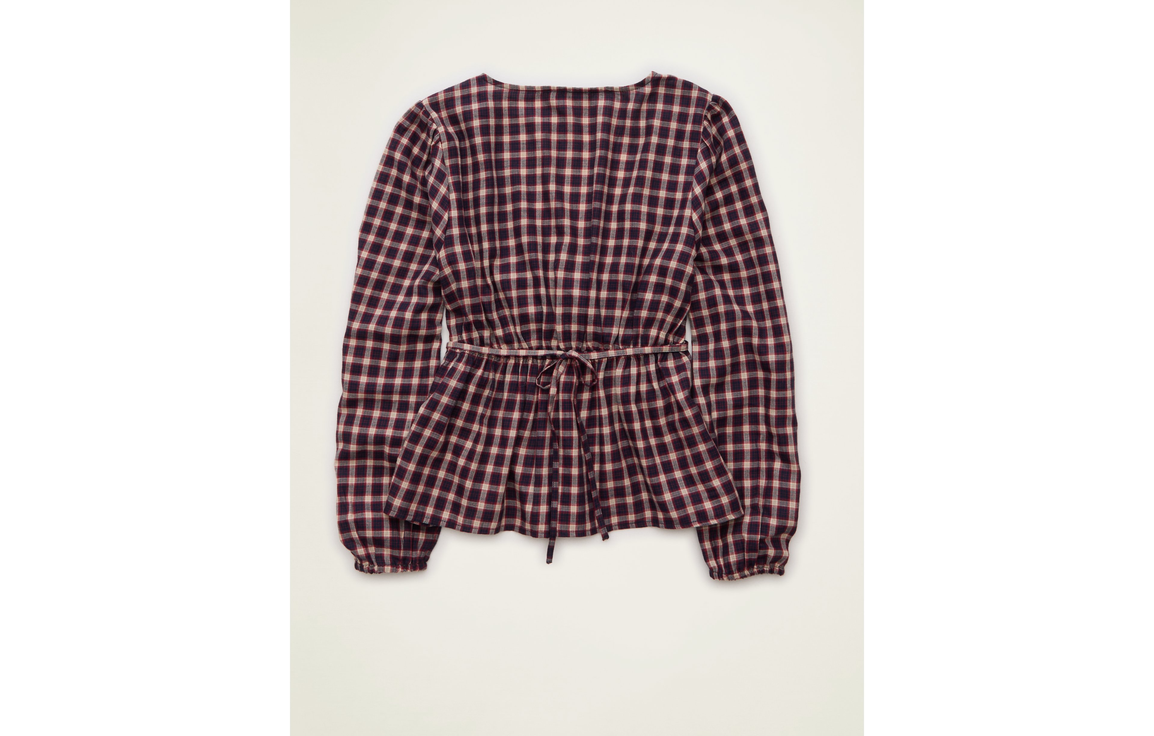 AE V-Neck Long-Sleeve Blouse