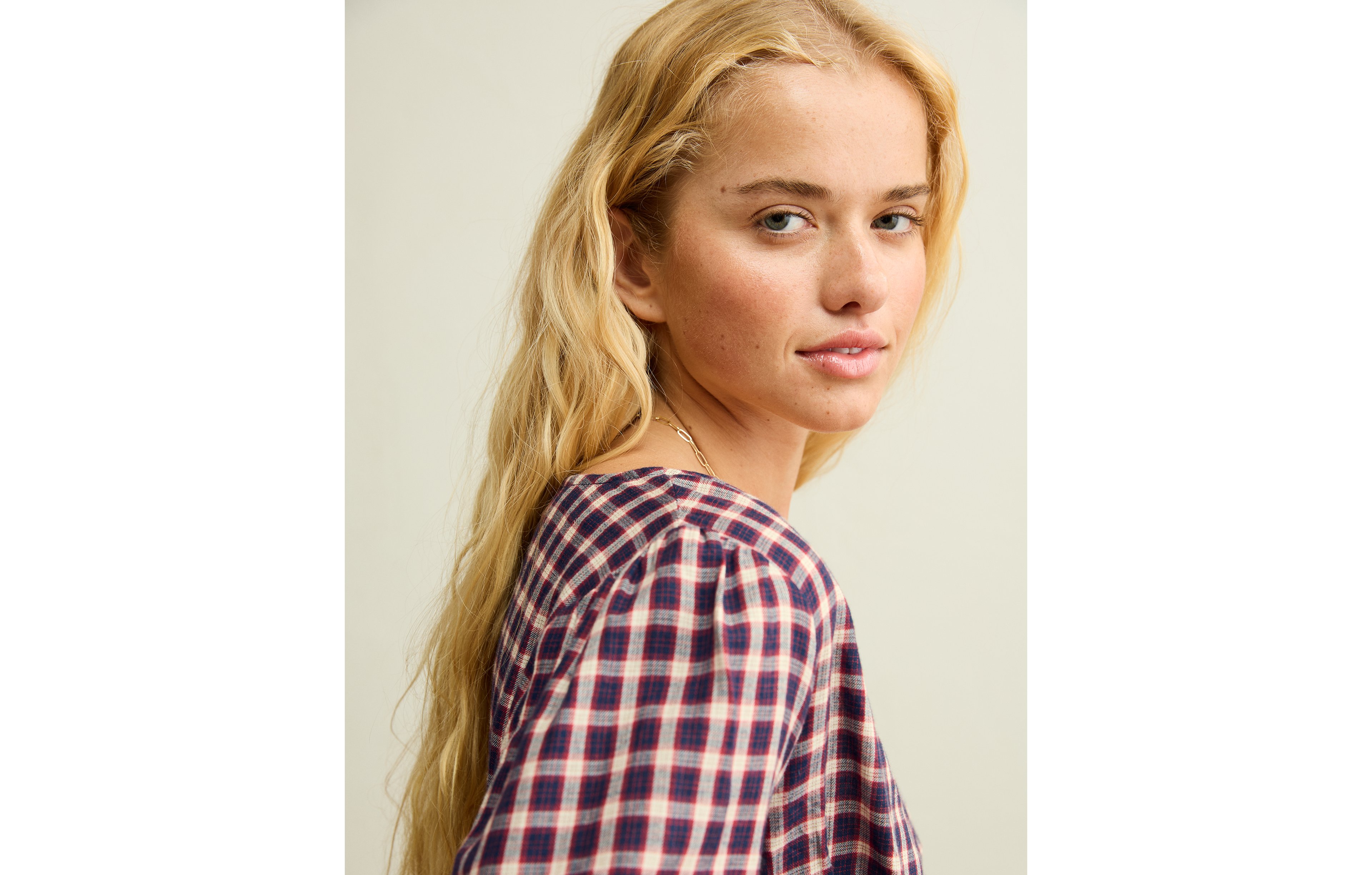 AE V-Neck Long-Sleeve Blouse