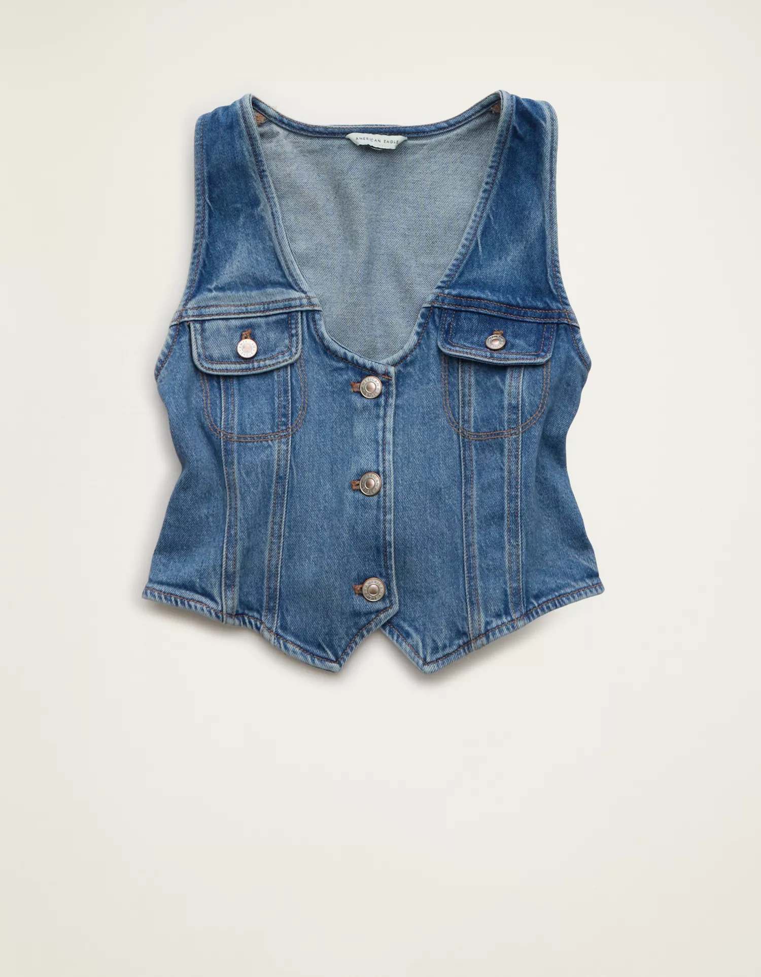 AE Denim Vest