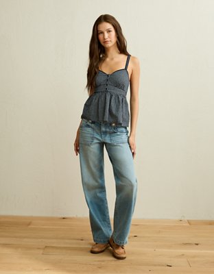 AE V-Neck Button-Up Cami