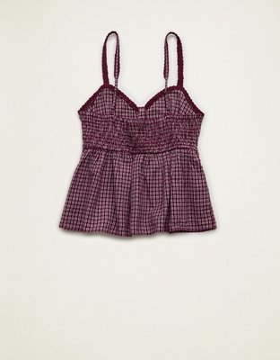 AE V-Neck Button-Up Cami
