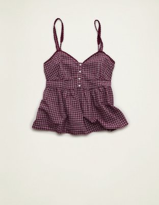 AE V-Neck Button-Up Cami
