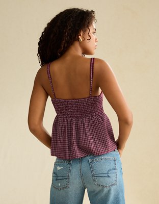 AE V-Neck Button-Up Cami