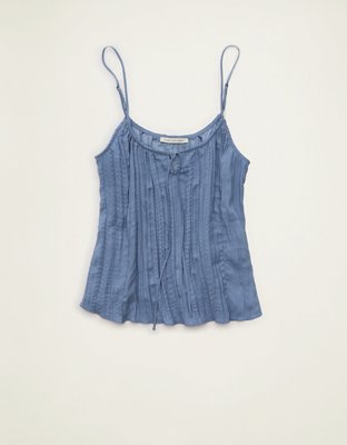 トップス crinkle crinkle crinkle dot fill cami AE Crinkle Cami Top | American Eagle