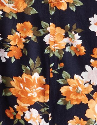 AE High Neck Floral Sleeveless Top