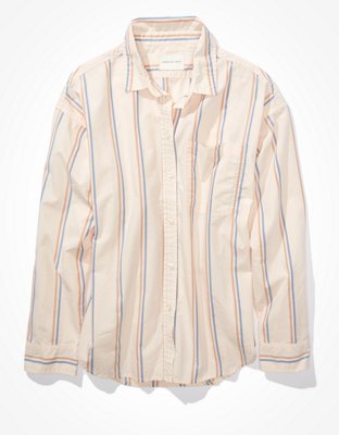 AE Striped Button Up Shirt