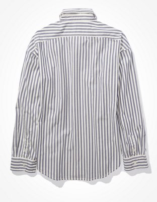 AE Striped Button Up Shirt