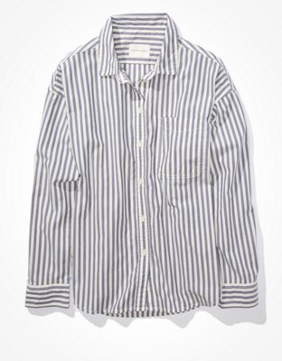 AE Striped Button Up Shirt