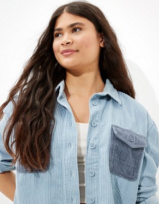 AE Corduroy Shirt Jacket