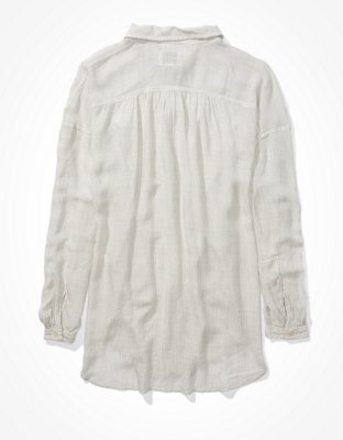 AE Oversized Button Up Shirt