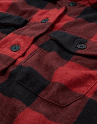 AE Plaid Flannel Shirt