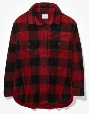AE Plaid Flannel Shirt | American Eagle display picture 1