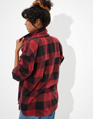 AE Plaid Flannel Shirt