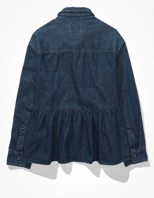 AE Denim Button-Up Shirt