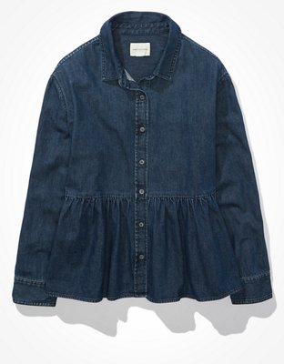 AE Denim Button-Up Shirt