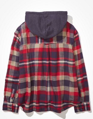 AE Cozy Cabin Hoodie Flannel