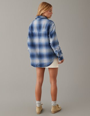 AE Plaid Flannel Shirt