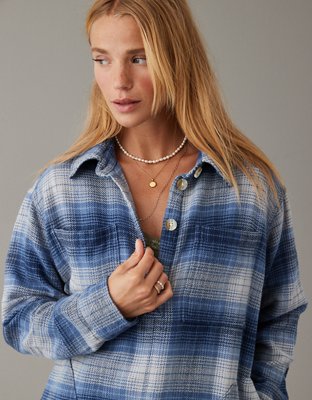 AE Plaid Flannel Shirt