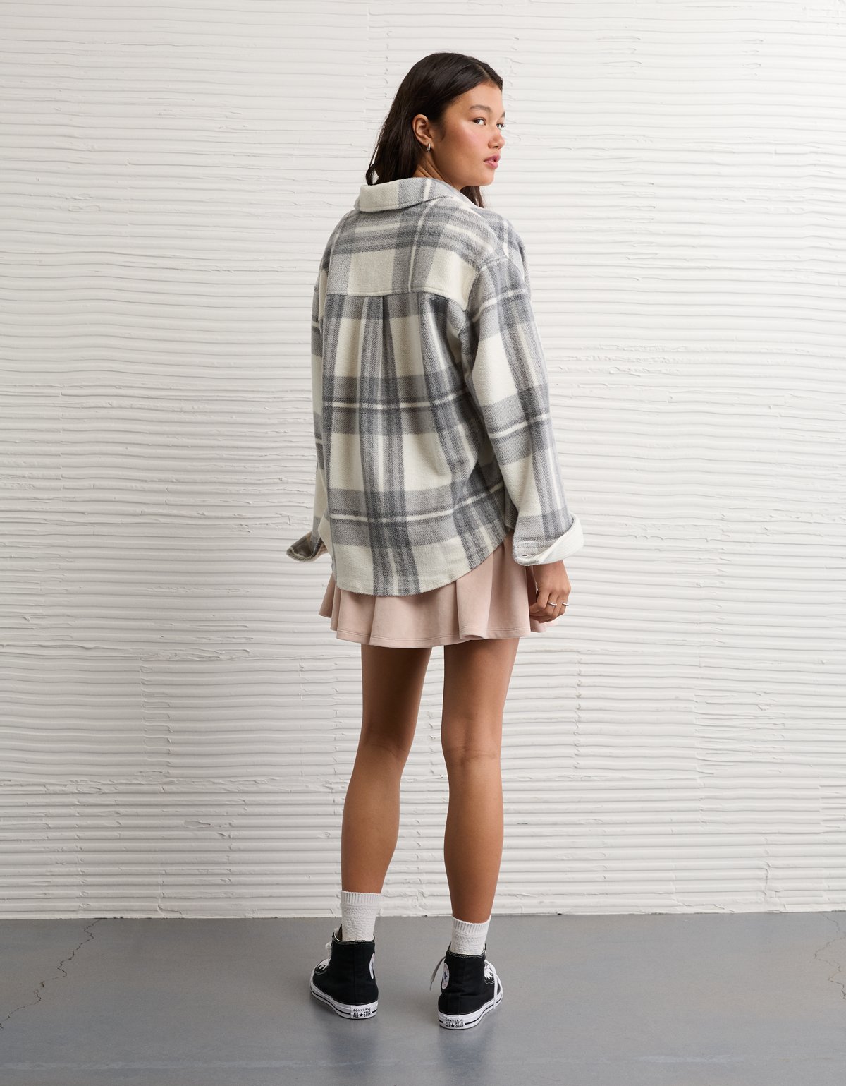 AE Fleece Shacket - image 2