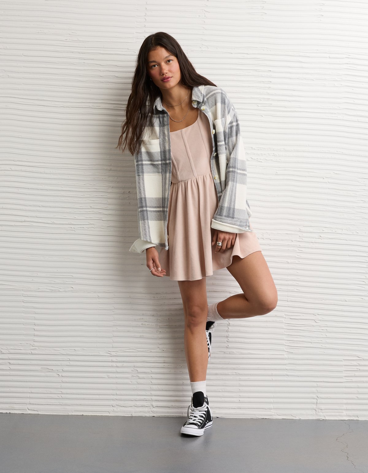 AE Fleece Shacket - image 5