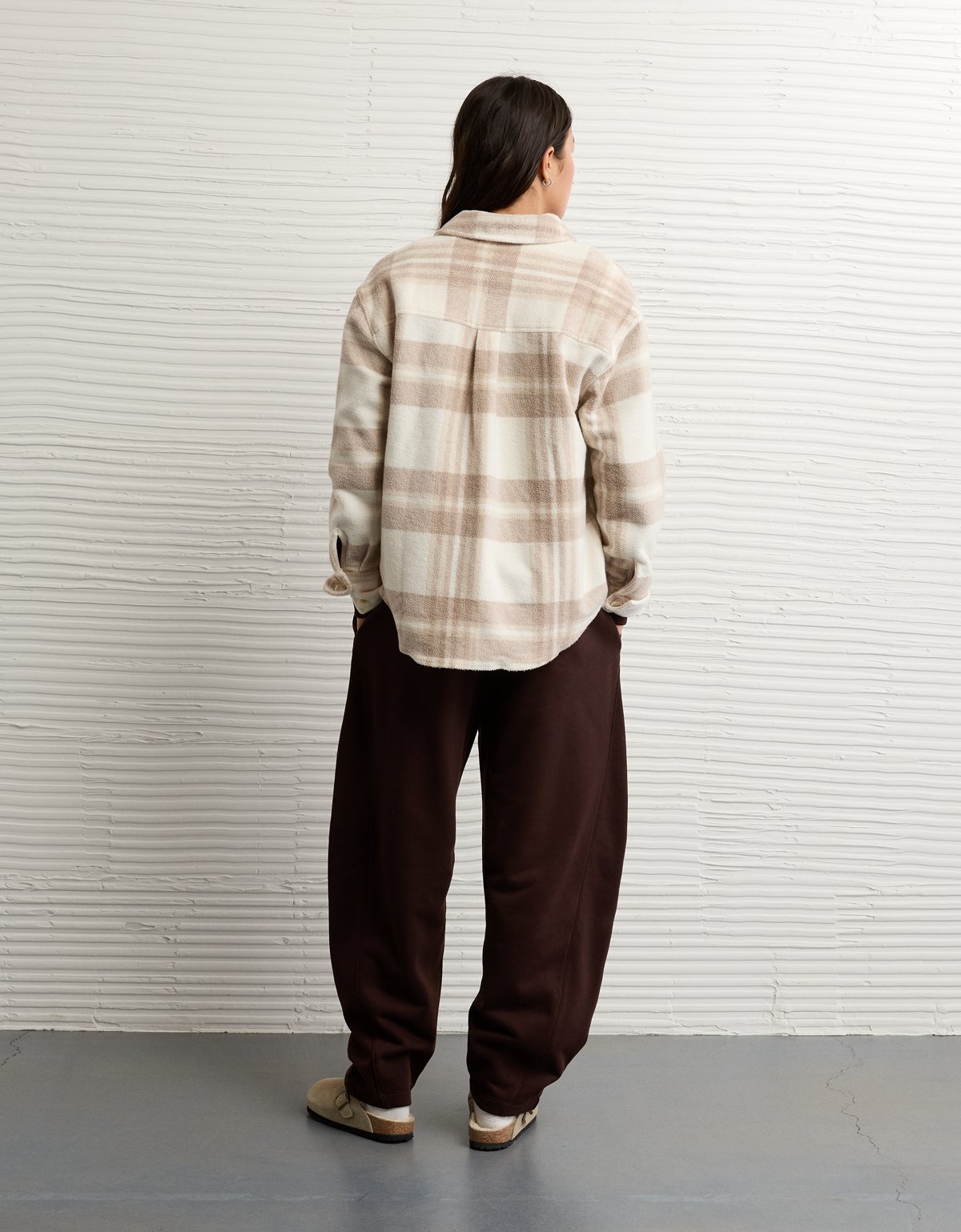 AE Fleece Shacket - image 2