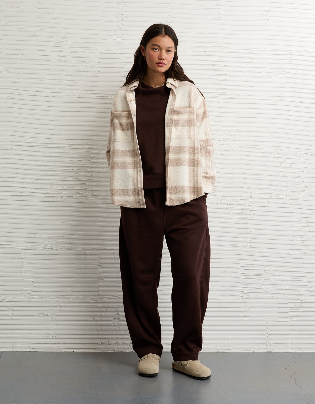 AE Fleece Shacket - image 5