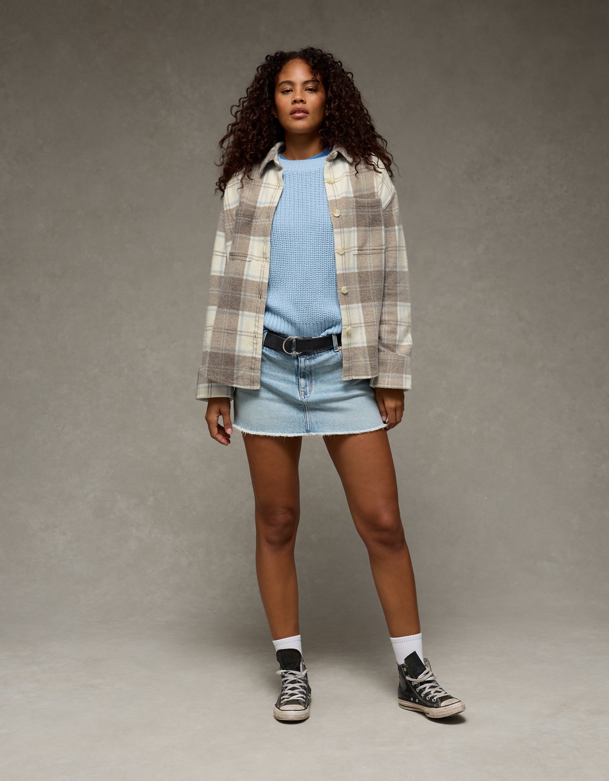 AE Fleece Shacket - image 5