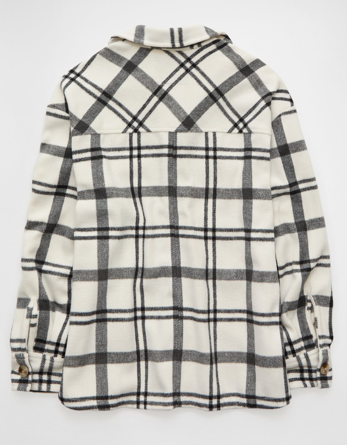 AE Oversized Plaid Shacket - image 4