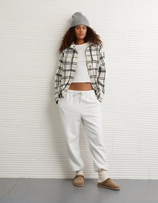 AE Oversized Plaid Shacket