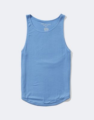 AE Top sin mangas con cuello alto