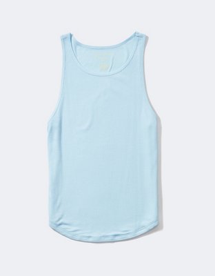 AE Top sin mangas con cuello alto