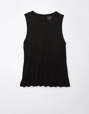 Женские топы American Eagle AE Soft & Sexy Ribbed Swing Tank Top — фото 2