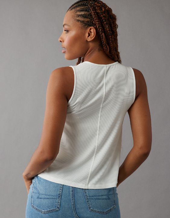 AE Soft & Sexy Ribbed Swing Tank Top