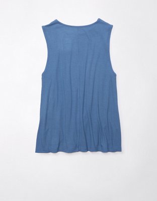 AE Soft & Sexy Ribbed Swing Tank Top