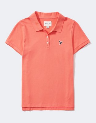 AE Cropped Polo T Shirt