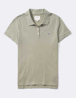 AE Cropped Polo T Shirt