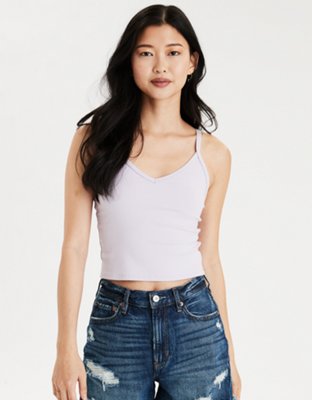 padded cropped cami