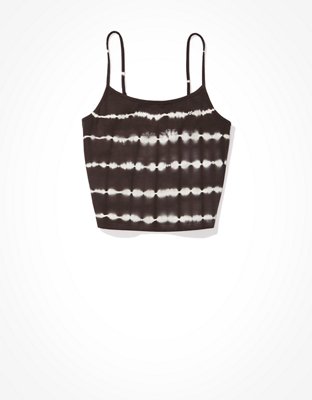 Женские топы American Eagle AE Tie-Dye Crop Cami — фото 3
