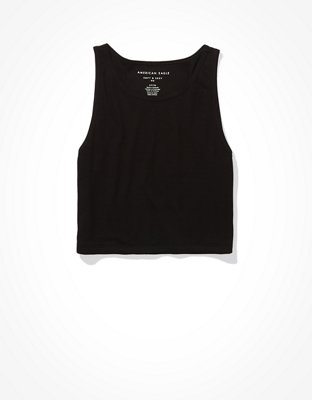 AE High-Neck Crop Tank