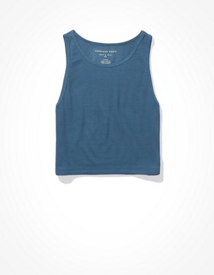 AE High-Neck Crop Tank