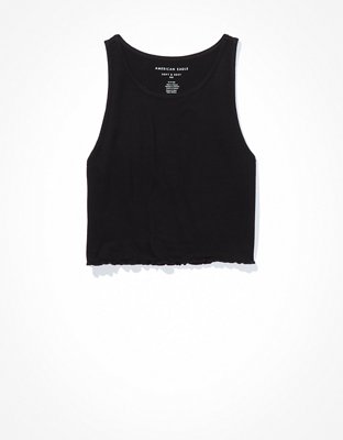 AE High-Neck Crop Tank Top