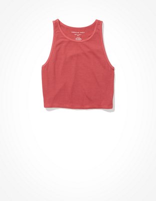 AE High-Neck Crop Tank
