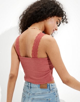 AE Lace Crop Cami