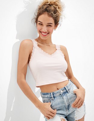 AE Lace Crop Cami