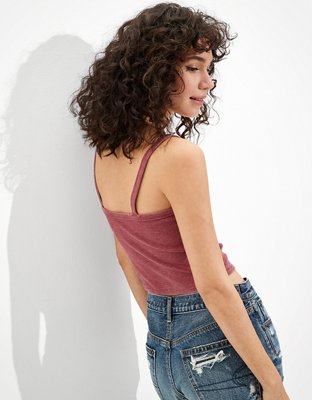 Женские топы American Eagle AE V-Neck Cami — фото 2