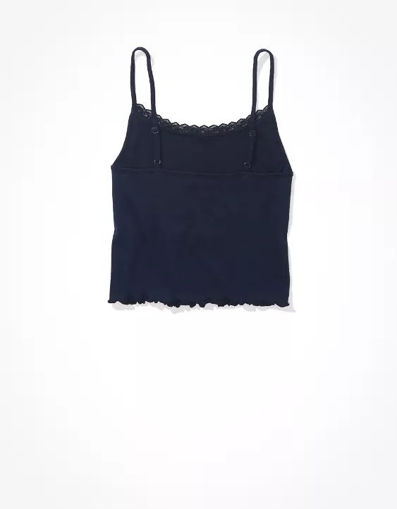 AE Pointelle Lace Cami